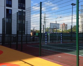 3D заборы для спортивной площадки 60 метров фото в Черноголовке