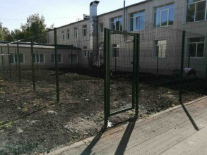 3D заборы для школы 15 метров фото в Черноголовке