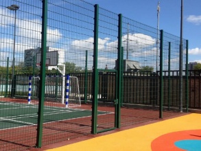 3D заборы для спортивной площадки 15 метров фото в Черноголовке